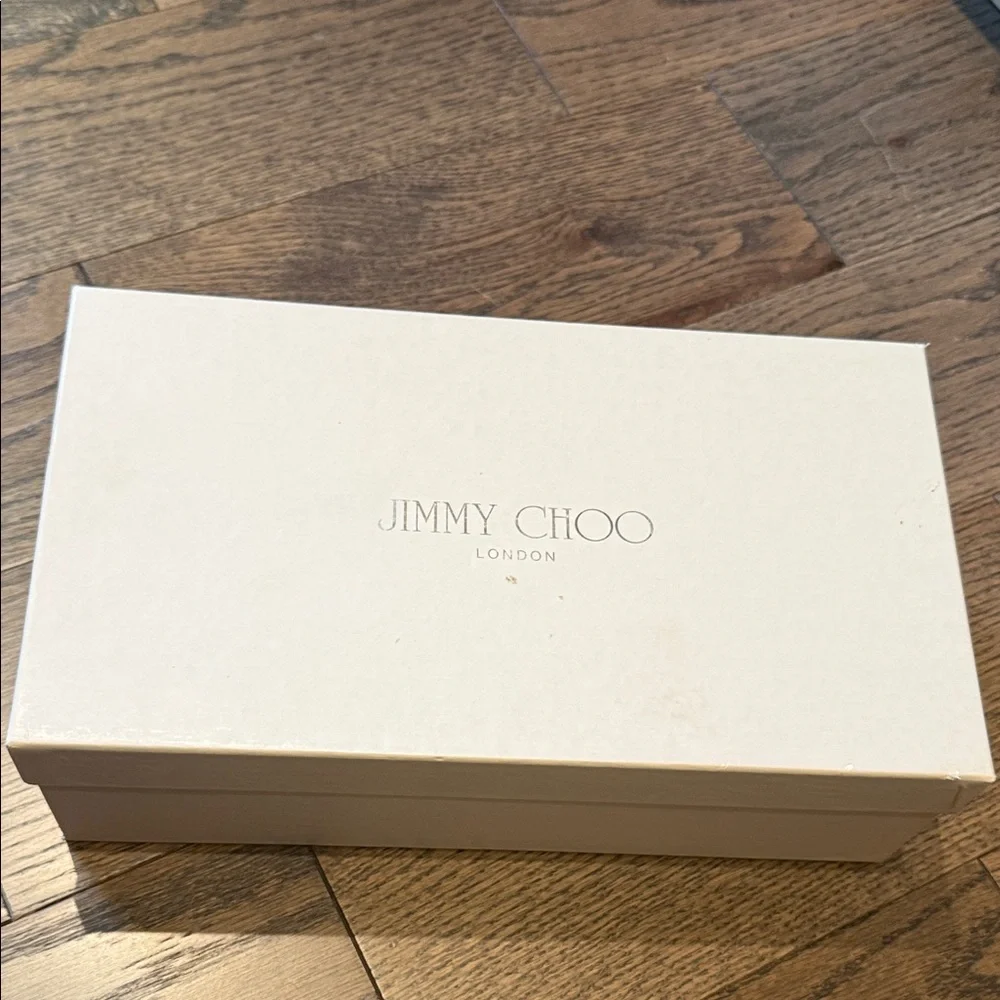 Jimmy Choo Ivory Shoe Box small medium womens mens decor home designer luxury - Picture 1 of 3